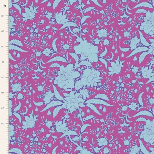 Tilda Patchwork Stoff Baumwolle - Abloom Plum